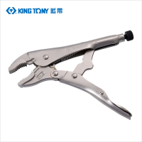 藍帶 弯口大力钳/镀镍 6011-07N