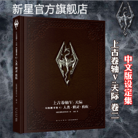 B 上古卷轴5Vr 卷二 天际 人类精灵兽族 天际图书馆 贝塞斯达游戏设定集第二卷 奇幻科幻游戏小说周边书籍画集原画