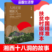 B 人间正是艳阳天 湘西十八洞的故事 彭学明/著 精准扶贫战略思想首倡地脱贫致富的发展史全景展示湘西独特风情纪实