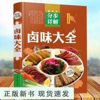 B卤味卤水卤肉卤菜等制作秘方配方 卤味大全分步详解 彩图 学做卤味 卤味教学 菜谱菜单美食食谱营养健康美味书籍图书