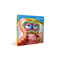 B迪士尼电影故事英语畅读:海底总动员2多莉去哪儿迪士尼英语家庭版一二年级中英双语启蒙英语认知童话故事图画书书籍经典卡通人