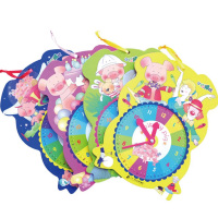 B小猪威比几点啦(全四册)2-3-4-5-6岁幼儿启蒙学习学习认时间丛林探险时钟书儿童睡前经典故事绘本图书籍早教益智