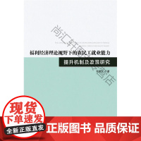  福利经济理论视野下的农民工就业能力提升机制及政策研究 罗恩立 华东理工大学出版社 978756