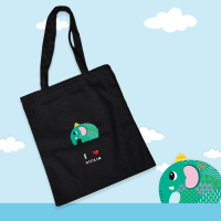 好奇心小象帆布袋 文艺随身包 桂林象鼻山纪念礼品 广西师范大学出版社