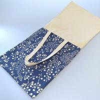 喜上眉梢原创双层多用文艺帆布书包 手提单肩旅行书袋