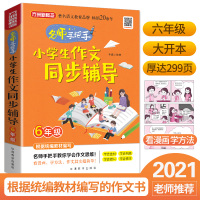 2021年版小学生作文同步辅导六年级上下册 方洲新概念小学生作文书大全 6年级作文同步训练优秀范文素材手册 小学语