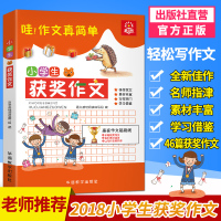 小学生获奖作文大全范本大全精品大全 2018新版小学生作文书1-3-6年级作文大全 小学作文素材辅导作文学习手册 小学