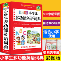 双色彩图版小学生多功能英语词典新彩图版新华英汉词典工具书全功能字典大全词典大小词典小学生工具书词语词典大全英语字典