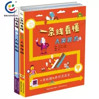  童趣一条线看懂人类技术人类运输全2册(网络版) 少儿启蒙科普游戏绘本 3-7-10岁儿童趣味简史