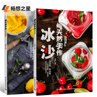 手作冰淇淋+冰沙全套2册 夏日解暑饮品制作教程 美食料理制作技巧书 冰激凌雪糕制作配方 儿童零食IDY冰饮书刨冰甜点畅