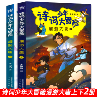 诗词少年大冒险漫游大唐上下2册套装四年级书单宋清酒/著 未来出版社2021寒假书目小学生课外书阅读书籍kd