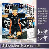 排球少年漫画13-16册套装4本游乐场/胆小鬼的战斗/破坏者 古馆春一著日本热血动漫小说书籍简体中文版