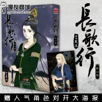 w漫友 长歌行10 夏达 赠罗葛菩萨等身对开大海报 山雨欲来矛盾激化 长歌阿史那隼终有一战