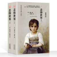精装136万字]悲惨世界(上下全译本)译本世界文学读物 雨果著 世界书籍悲惨世界雨果hy