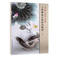[正版]天津人民美术 多步骤多局部多范图:工笔鲤鱼大家技法精讲 路雨年