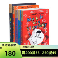 [正版]小屁孩成长记系列5册 My Life a a Gamer Book Ninja Joke Cartooni