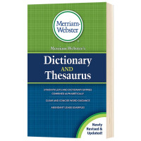 [正版]韦氏英语词典与同义词辞典 新版 Merriam-Weber' Dictionary and Theauru