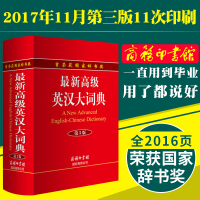 [正版]新高级英汉大词典第3版英语字典 中小学高中大学英语四级词汇典范1英汉双解初中 英语词典英语入门自学零基础成人