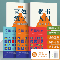 [正版]练字帖控笔训练行楷小学生楷书成年男女生字体漂亮一年级硬笔书法练字本写字钢笔专用练习幼儿园正楷笔画笔顺三年级楷书入