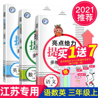 [正版]2021秋 亮点给力提优班多维互动空间三年级上册全套语文人教版RJ数学苏教版J英语译林版YL3年级上江苏同步教辅