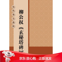 B[保障]历代墨宝选粹：柳公权《玄秘塔碑》杨汉卿　编9787534452109江苏美术出版社