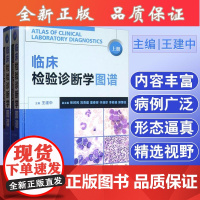 B临床检验诊断学图谱 上下册2本组合套装 王建中主编人民卫生出版社 检验医学西医临床诊断学图