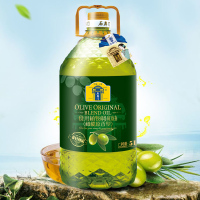 石库门含特级初榨橄榄油一级食用油家庭烹饪色拉油植物调和油5L升