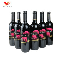 [统一企业]原瓶进口 西班牙阿兰达美乐红葡萄酒750ml*6支装