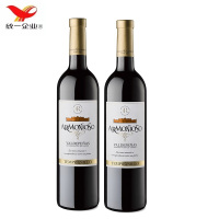 [统一企业]统一葡萄酒 西班牙原瓶进口和谐庄园干红葡萄酒750ml*2支装