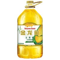 金龙鱼 玉米油 4L 清淡桶装 非转基因 压榨食用油 新老包装随机发货
