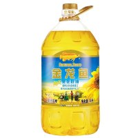 金龙鱼 阳光葵花籽油 4L 物理压榨食用油 充氮保鲜少油烟 新老包装随机发货
