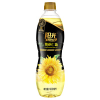金龙鱼阳光鲜榨原香葵花仁油900ML 食用油