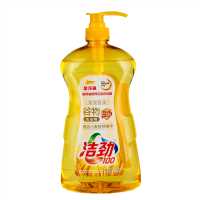 洁劲100谷物洗洁精1.1kg可洗果蔬祛味除腥轻松祛油易冲洗洁劲