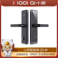 [广西]小凯(xiaokai)Q5-W智能锁 把手款一握即开 星空黑