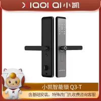 (广西)小凯(XIAOKAI)Q3-T 智能门锁APP远程智控 典雅灰