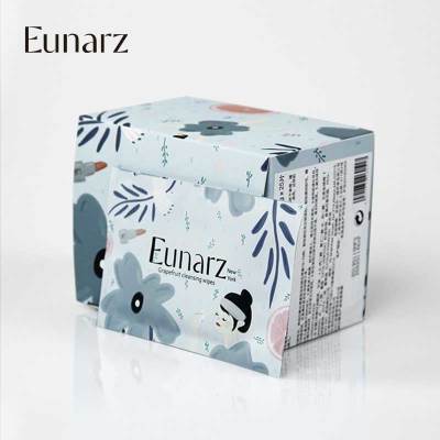 EUNARZ又姿葡萄柚植物眼妆唇妆脸部一次性温和卸妆湿巾7.5g x25片