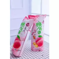 选对运 桃花运 挤压型膨化食品 白桃味240g