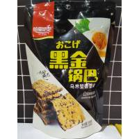 哈里吧吧 108g黑金锅巴 乌米蟹香