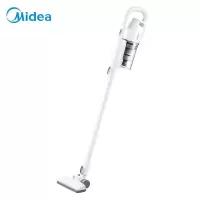 美的非无线吸尘器家用小型大吸力强力手持式迷你大功率吸尘机 极地白