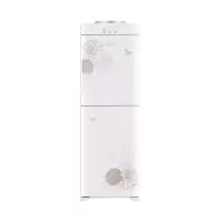 美的饮水机家用办公室立式柜式双开门温热冰热 白色温热 其他/other