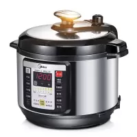美的(Midea)电压力锅家用压力锅4L/5L/6L 预约双胆智能饭煲电高压锅3-4人 6升