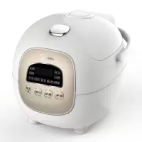 美的小型智能电饭煲多功能家用电饭锅母婴宿舍保温饭煲1-2-3人1.6L 〖白色〗1.6L