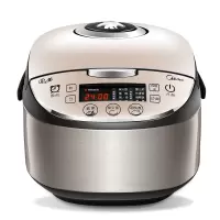 Midea/美的 电饭煲4L涡轮动力做蛋糕内胆全智能3-5-6人 香槟色4L