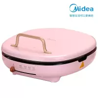 美的电饼铛家用双面加热电饼档烙煎饼锅全自动加深加大可拆洗 粉