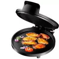 美的电饼铛档家用双面加热煎烤饼烙饼机全自动小型正品 〖尊享版〗黑色