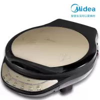 美的电饼铛家电早餐煎烙薄饼锅烤机双面加热加大自动多功能30D1 桔色