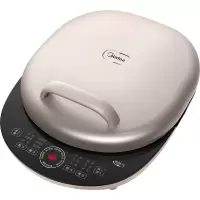 美的(Midea)电饼铛档家用双面加热烙饼煎薄饼锅新款自动断电加深煎蛋下盘可拆卸可拆洗 雅士金