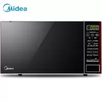 美的(Midea)微波炉 快捷一键板加热 多角度反射内胆 20升 黑色