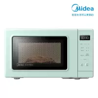 美的(Midea)800W大功率 20L变频家用微波炉 节能低噪音 淡雅绿 高颜值