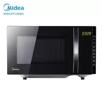 美的 Midea 微波炉家用 平板加热 智能菜单 简单易用 20L 经典版 双模烧烤 智能菜单